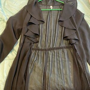 Elegant Black Women's Shawl